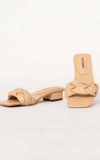 Sepatu Sandals Luna Braid Latte