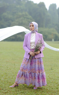 Rok Zahra Gypsy Skirt - Purple