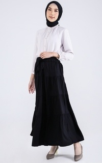 Rok BUNDLE 2 Pcs Long Skirt Tiered Alba