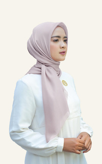 Hijab Polos Ultra Paris Plain Scarf - Rose Water