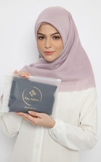 Hijab Polos Afina Voal Scarf Taro