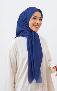 Hijab Motif 02 HS Monogram Navy