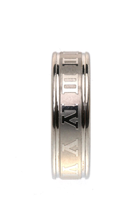 Jewelry Ethan Ring Cincin Unisex Casual Simple Comfortable Stainless Material Titanium ORIGINAL - Silver Silver-580386