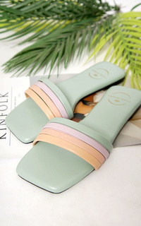 Sepatu Pastelia Sandals Soft Green