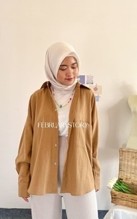 Kemeja Aeyza Oversize Shirt