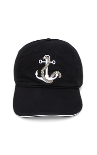 Ikat Rambut Drsh Caps Baseball Unisex 3D Embroidery Creative Design Resizable Strap Material Cotton ORIGINAL - Black Black-582768