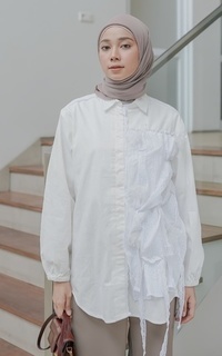 Kemeja Rurik Gojun Shirt White-582961