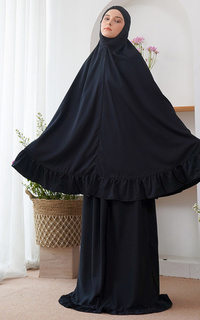 Mukena Tiara 520 Deanti Kusuma Black