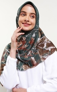 Printed Scarf Voal Hijab Segi Empat Elma