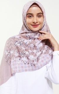 Printed Scarf Voal Hijab Segi Empat Asmira