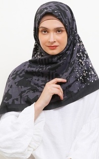 Printed Scarf Voal Hijab Segi Empat Asya