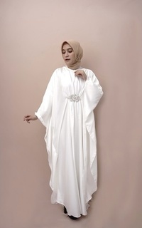 Kaftan Kaftan Adeline Maxmara Broken White by Caftanesia