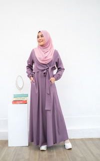 Gamis Gamis Acinta - Lilac - XL