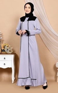 Gamis Aniq Dress Grey