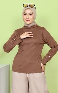 Inner Shirt Mybamus Ruyi Inner Rib Top – Manset Wanita