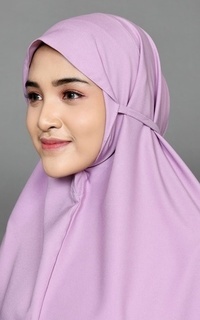 Instant Hijab Milea Bergo Kerudung Instan - Lilac ZRN