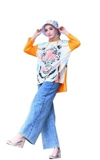 Blouse Oversize Tiger