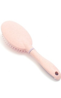Beauty Hair Comb Kecantikan Wanita Anti Rontok Model Bulat Kuas Penataan - Light Red Light Red-590299