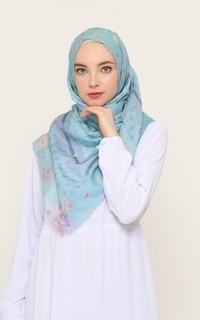 Printed Scarf LONA SERIES_BLUE