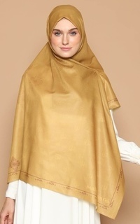 Hijab Motif Monogram Boldy Golden