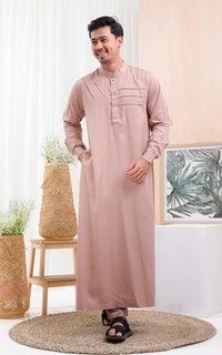 Setelan Jubah Ar - Rashid