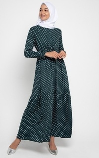Long Dress Amazon Home Dress - Green ZRN