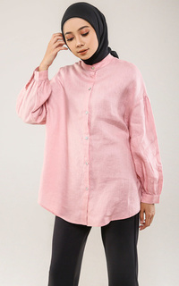 Kemeja Inez Shirt - Pink