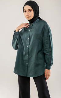 Shirt Inez Shirt - Dark Green