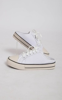 Shoes Sneakers Mules Miley White