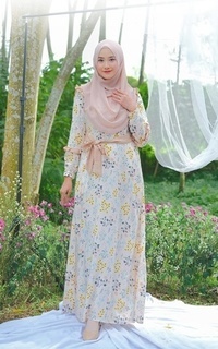 Gamis Gamis Talia - Cream - M