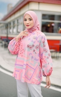 Blus Amidala Blouse - Pink