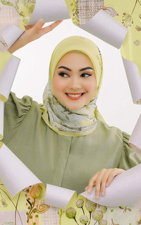 Hijab Motif Potpourri - Lemonade