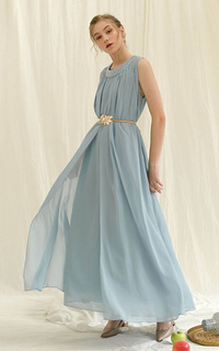 Gamis BLUE NESYA DRESS 1820 biru-596873