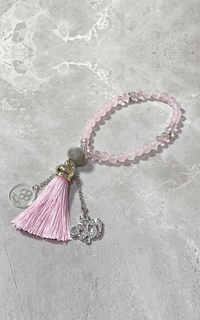 Praying Beads Tasbih Pink Quartz