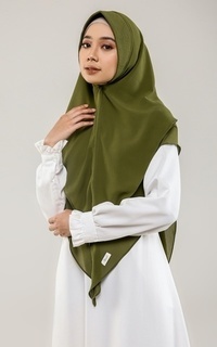 Hijab Instan Khimar Azalea Olive