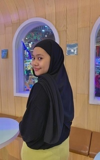 Instant Hijab Instant Square Black