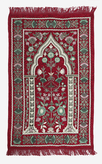 Sajadah Sajadah Tiara 068 Latisha Fiona Maroon