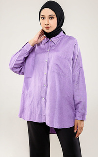 Kemeja Vero Shirt - Purple