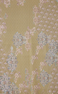 Pashmina The Granada Pleated Shawl - Olive Multicolor-605531