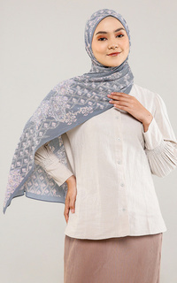 Pashmina The Granada Pleated Shawl - Dove