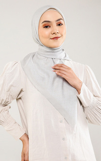 Hijab Motif The Tapis Square - Whitecap Gray