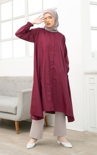 Tunik Khavia Tunik / Maroon 