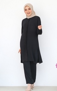 Tunik Ellena Set Black