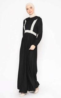 Gamis Emily Dress Black