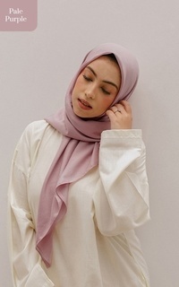 Hijab Polos Hijab Savra Anti Wringkle Pale Purple