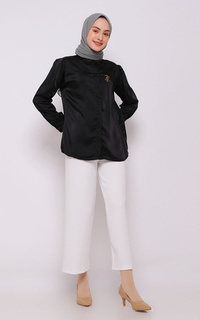 Blus GENDIS BLOUSE BLACK