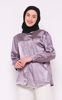 Blus GENDIS BLOUSE SILVER