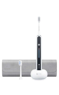 Beauty Sikat Gigi Elektrik Sonic Toothbrush 4D Elastic Brush Head with Travel Box ORIGINAL White-608153