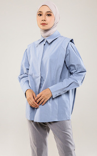 Kemeja Monday Shirt - Blue