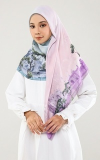 Printed Scarf Wonderful Mosque Series Hijab